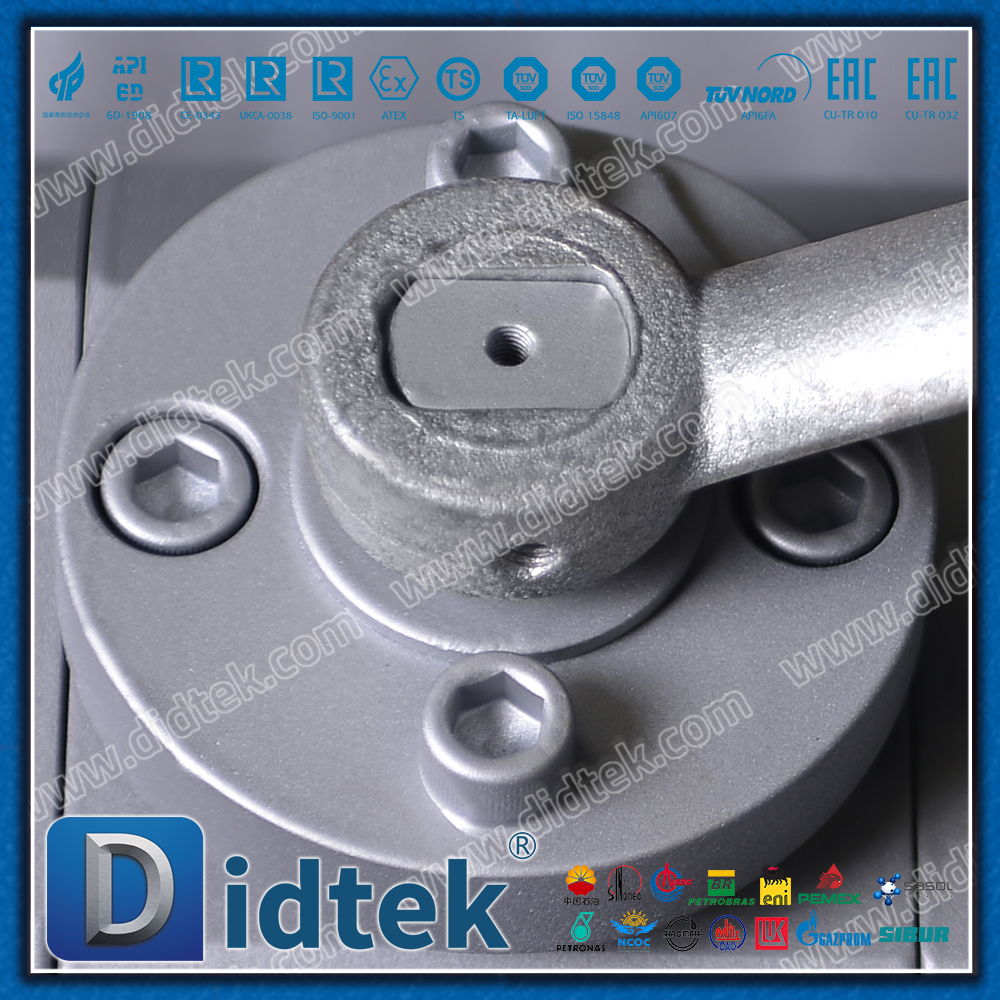 A105 Baja Karbon 3''X2'' Mengurangi Bore Forged Floating Ball Valve