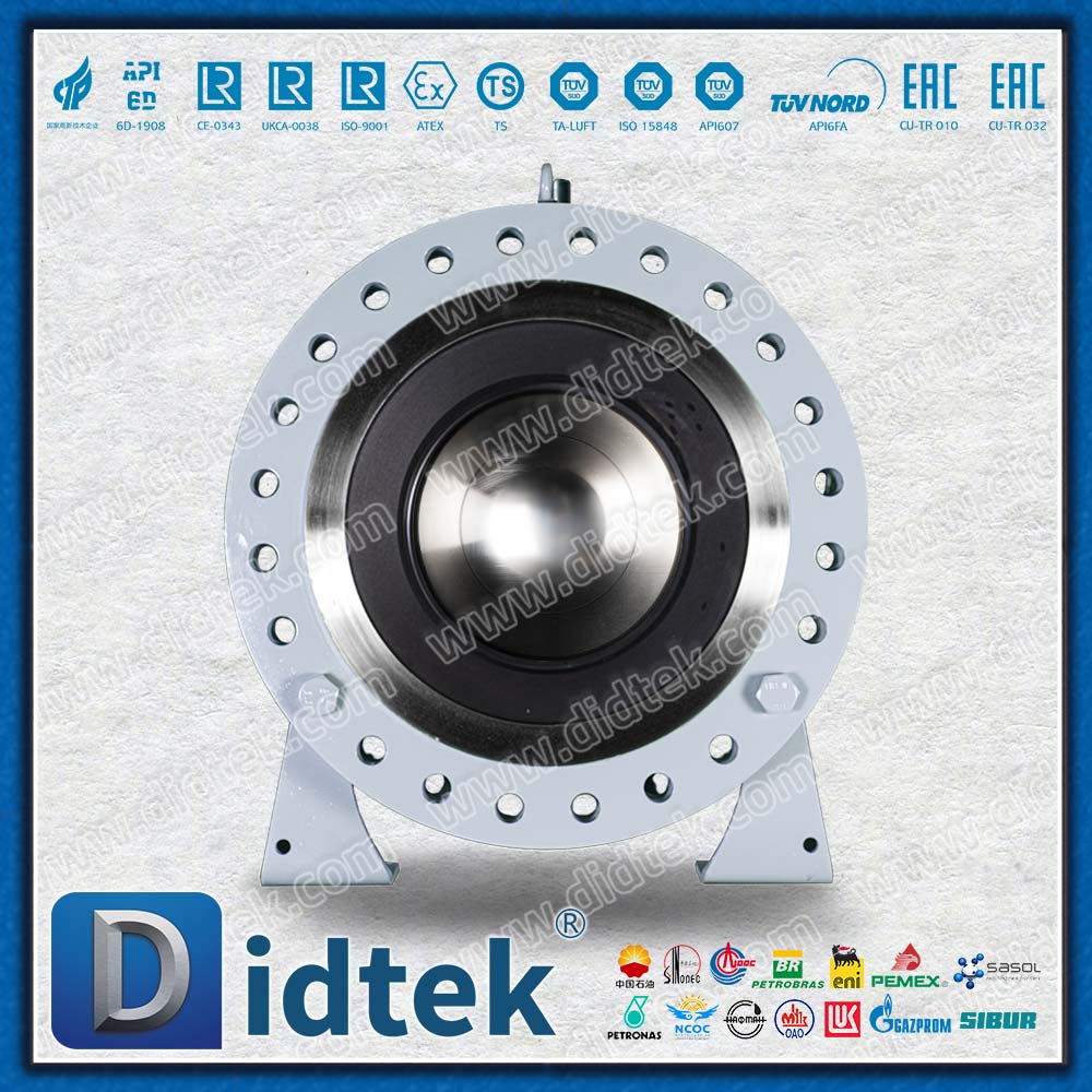 Didtek Devlon Soft Seated Reduced-Bore Trunnion Ball Valve Dengan Standar NACE