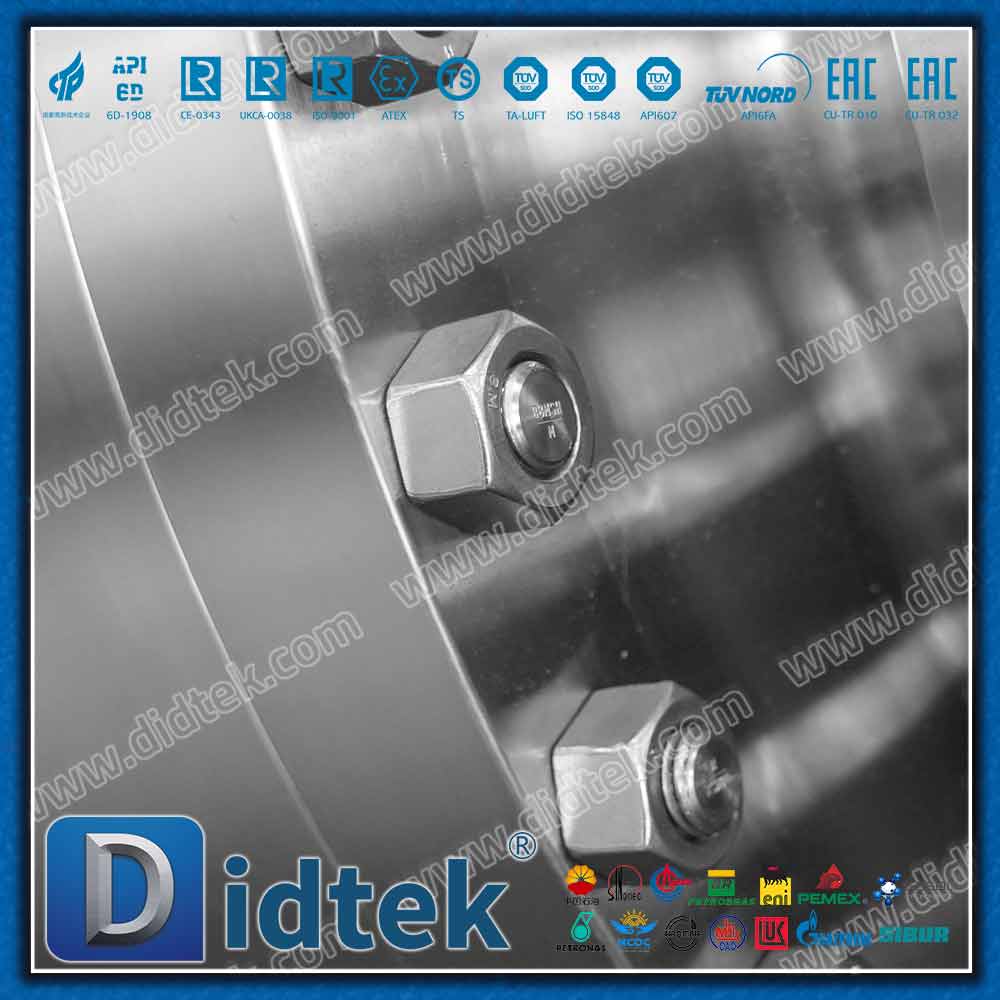 Katup Bola Trunnion FPSO F316 Teknik Kelautan PTFE Elgiloy