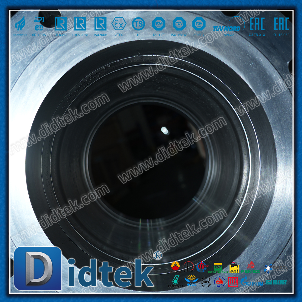 Katup Bola Trunnion yang Dilas Sepenuhnya dengan Bodi F316Ti & Kursi HNBR