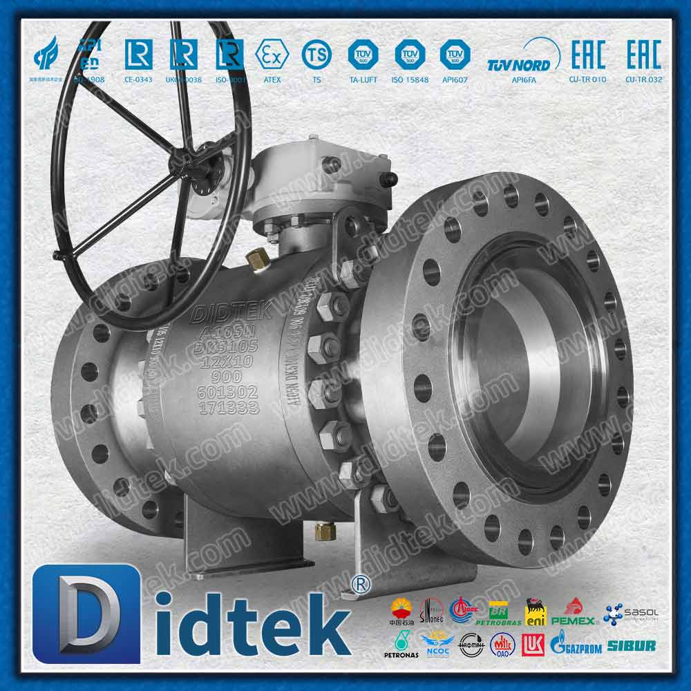 SPE ✖️ DPE Katup Bola Trunnion Tipe B Berdarah Blok Ganda