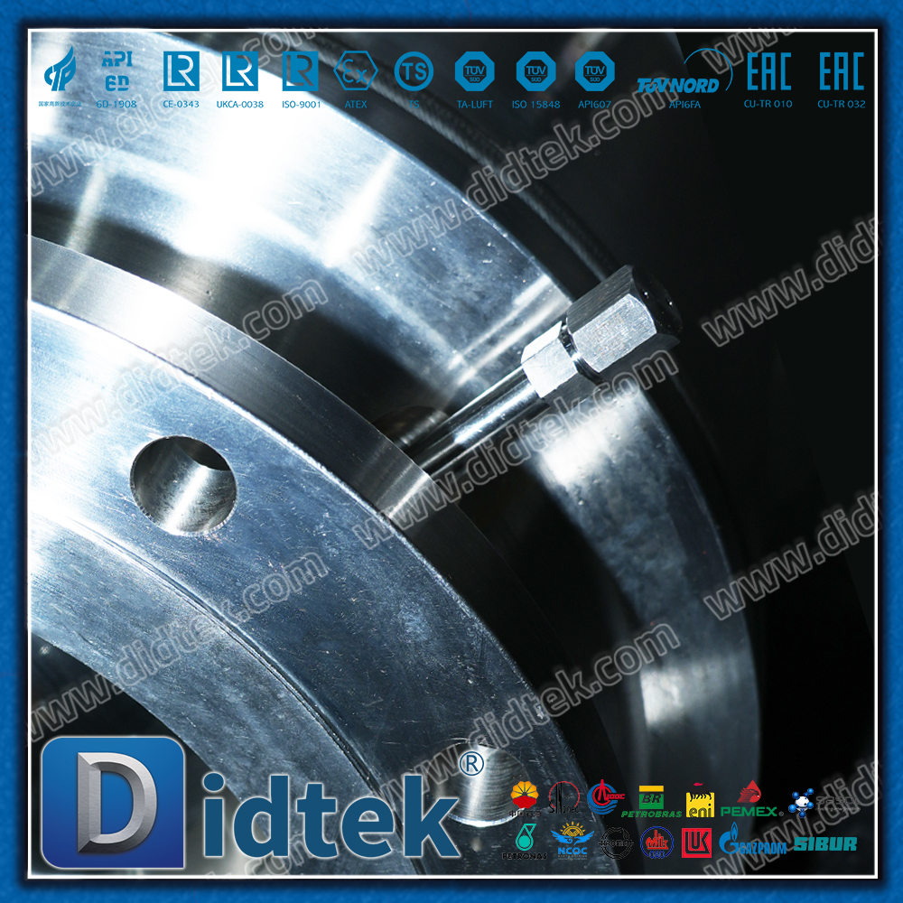 Katup Bola Trunnion yang Dilas Sepenuhnya dengan Bodi F316Ti & Kursi HNBR