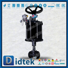 Roda Tangan Pneumatik Bertindak Tunggal Dengan Honeywell Limit Switch Forged Gate Valve