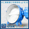 DN2000 Katup Kupu-Kupu DIN Wafer Triple Offset Ukuran Besar