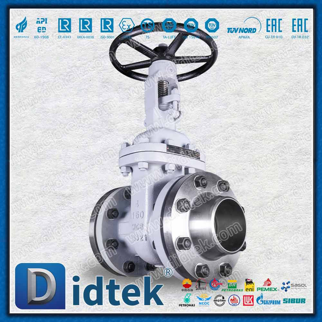 Katup Gerbang API600 Dengan Baut Dan Gasket Penghubung Flange
