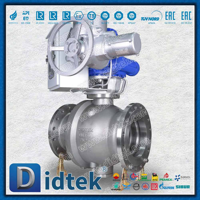 Katup Bola CD4MCU Operator Listrik Cerdas Dengan Kotak Kontrol
