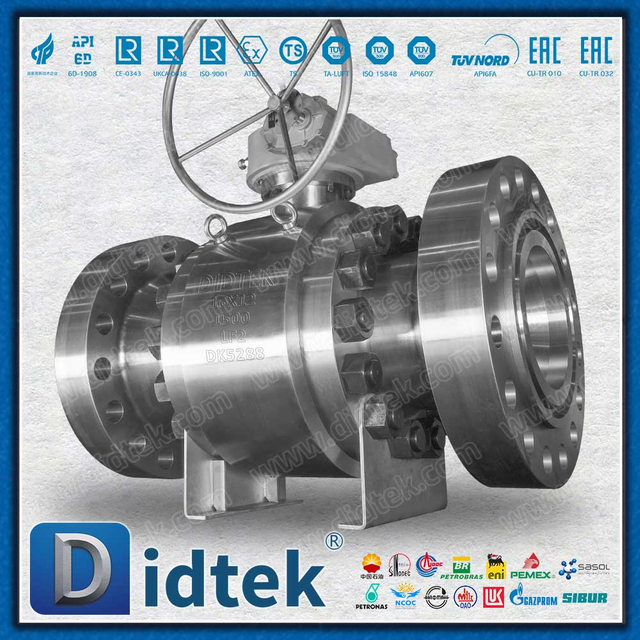 Inconel 625 Overlay Lip Seal Katup Bola Tekanan Tinggi Untuk Teknik Kelautan