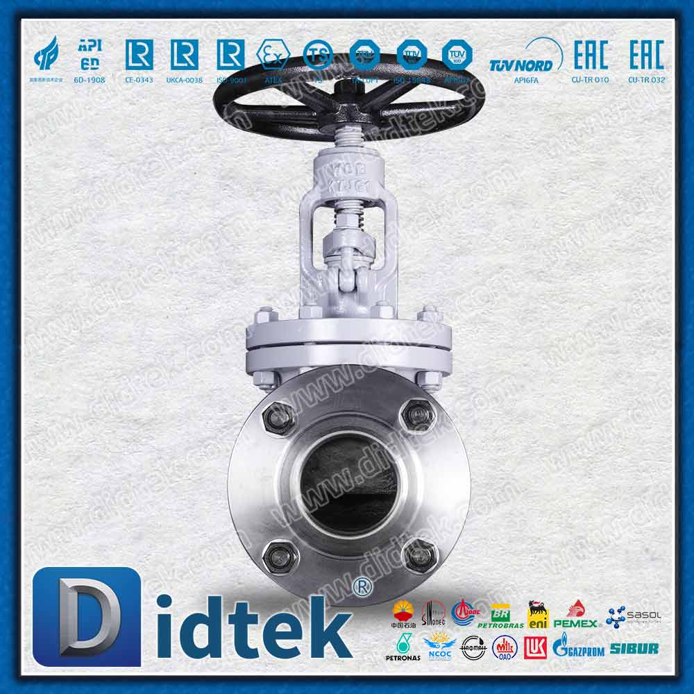 Katup Gerbang API600 Dengan Baut Dan Gasket Penghubung Flange