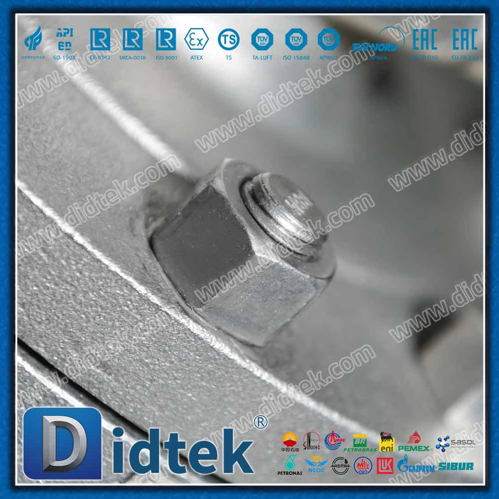 CK20 F310 Potong Katup Globe ASA150 yang Dibor