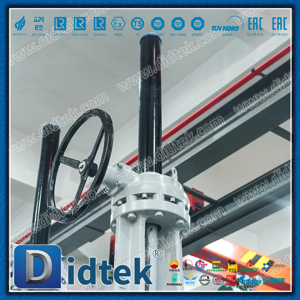 API600 Fleksibel Wedge Trim 5 Gate Valve Untuk Transportasi Minyak