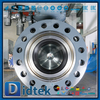 ESD Marine Engineering Trunnion Mounted Auma Electric Ball Valve Untuk Gas Tekanan Tinggi