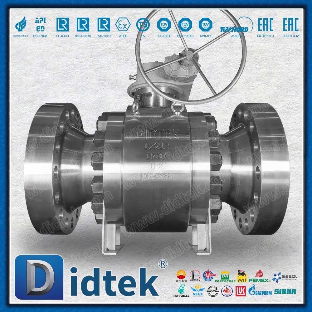Inconel 625 Overlay Lip Seal Katup Bola Tekanan Tinggi Untuk Teknik Kelautan