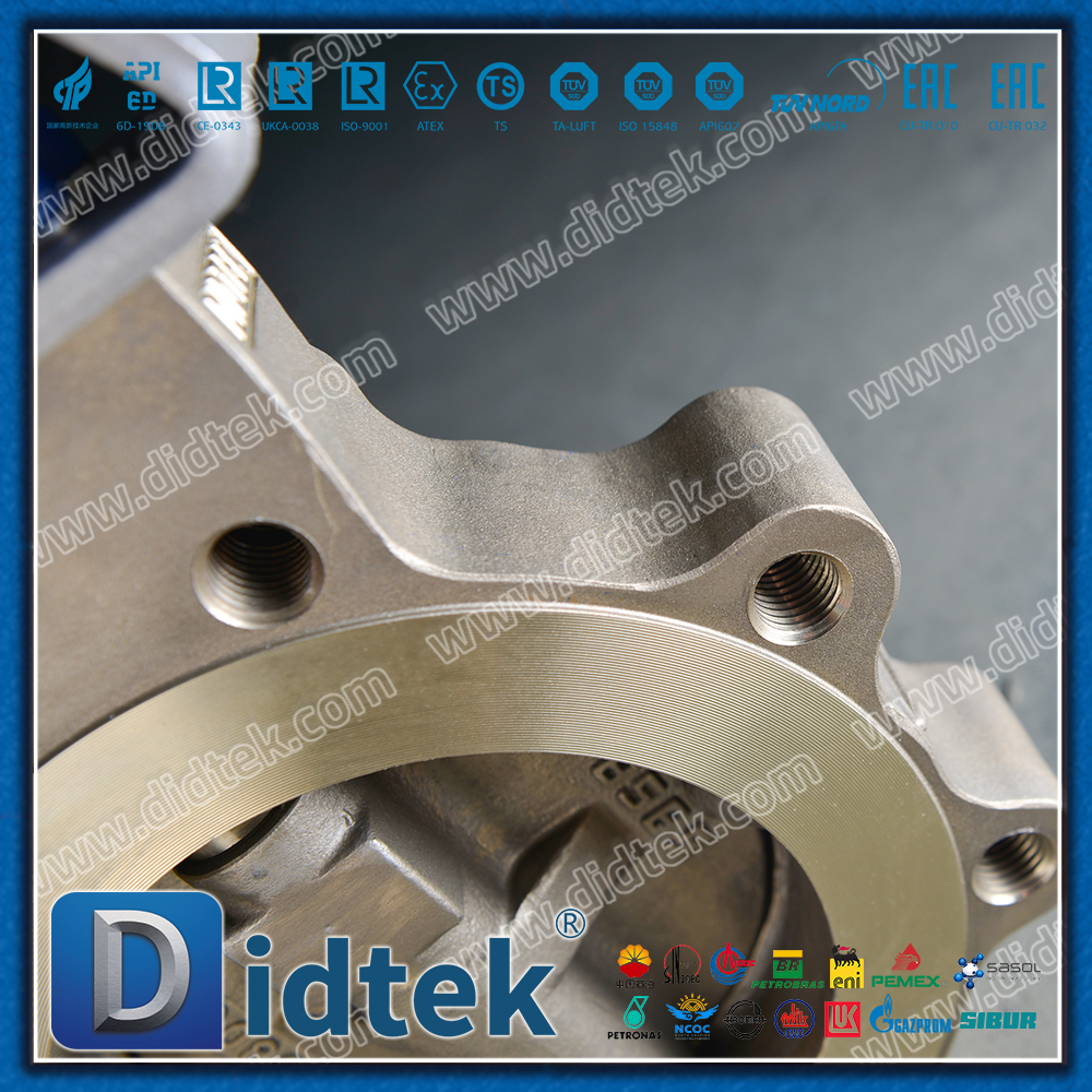Katup Kupu-kupu Trim Monel ASTM B 148 API609 Aluminium Perunggu Kinerja Tinggi