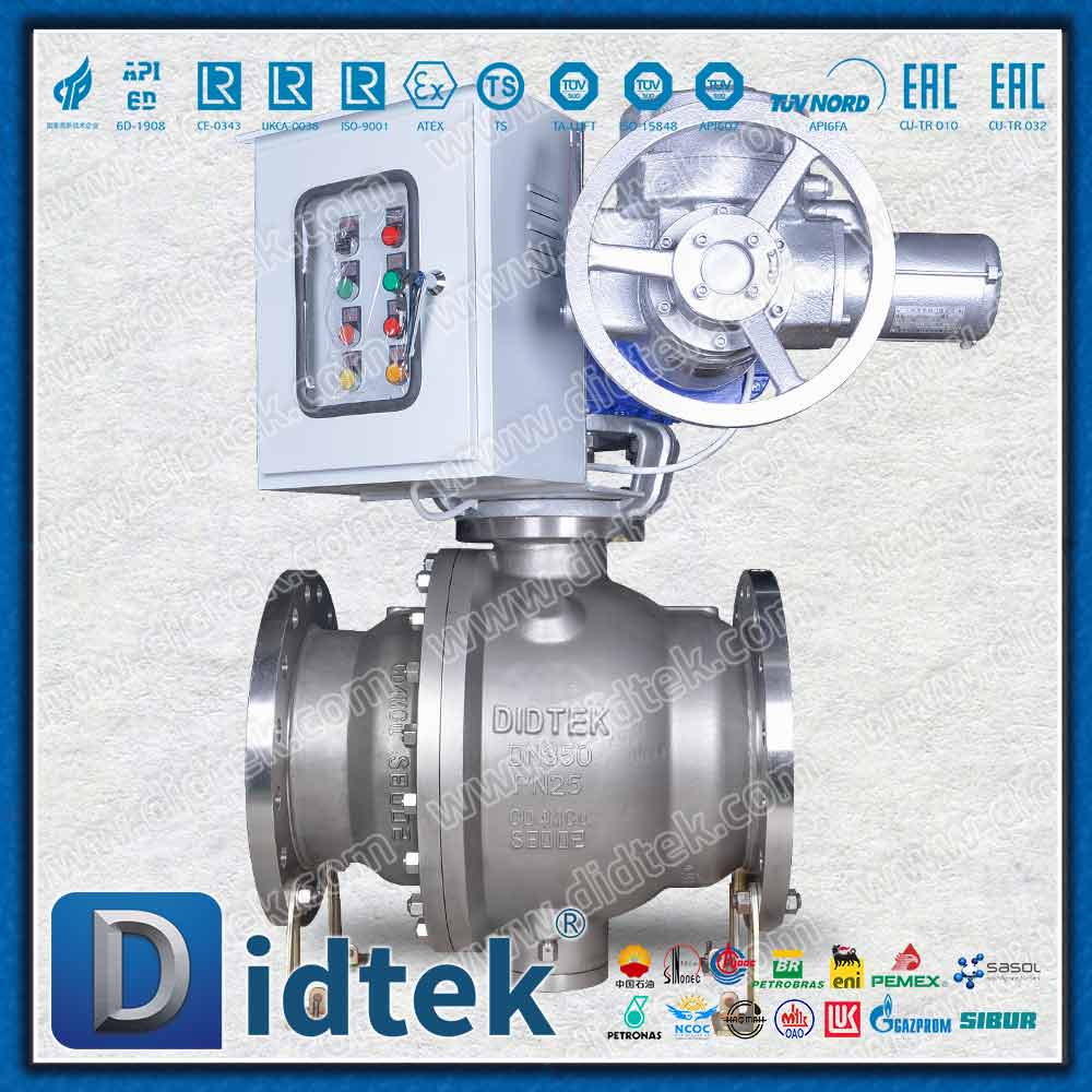 Katup Bola CD4MCU Operator Listrik Cerdas Dengan Kotak Kontrol