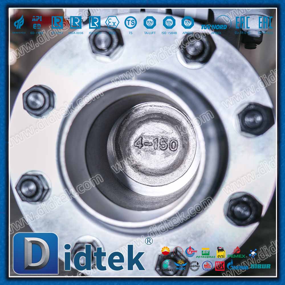 Katup Gerbang API600 Dengan Baut Dan Gasket Penghubung Flange