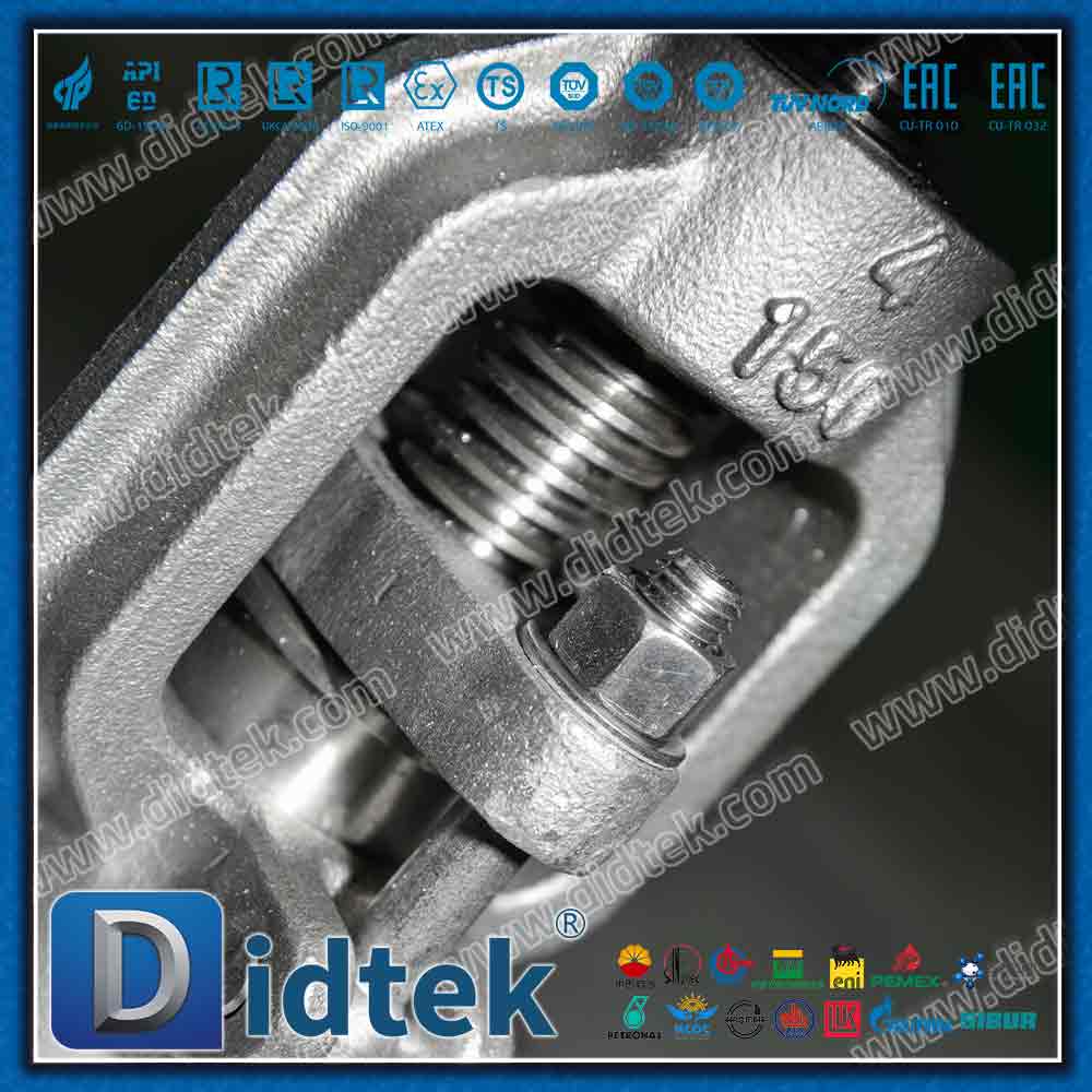 CK20 F310 Potong Katup Globe ASA150 yang Dibor