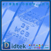DN2000 Katup Kupu-Kupu DIN Wafer Triple Offset Ukuran Besar