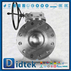 Duplex Alloy F51 Trunnion Ball Valve Untuk Gas Alam Asam, Minyak Mentah dengan H₂S dan CO₂