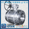 Katup Bola Trunnion yang Dilas Sepenuhnya dengan Bodi F316Ti & Kursi HNBR