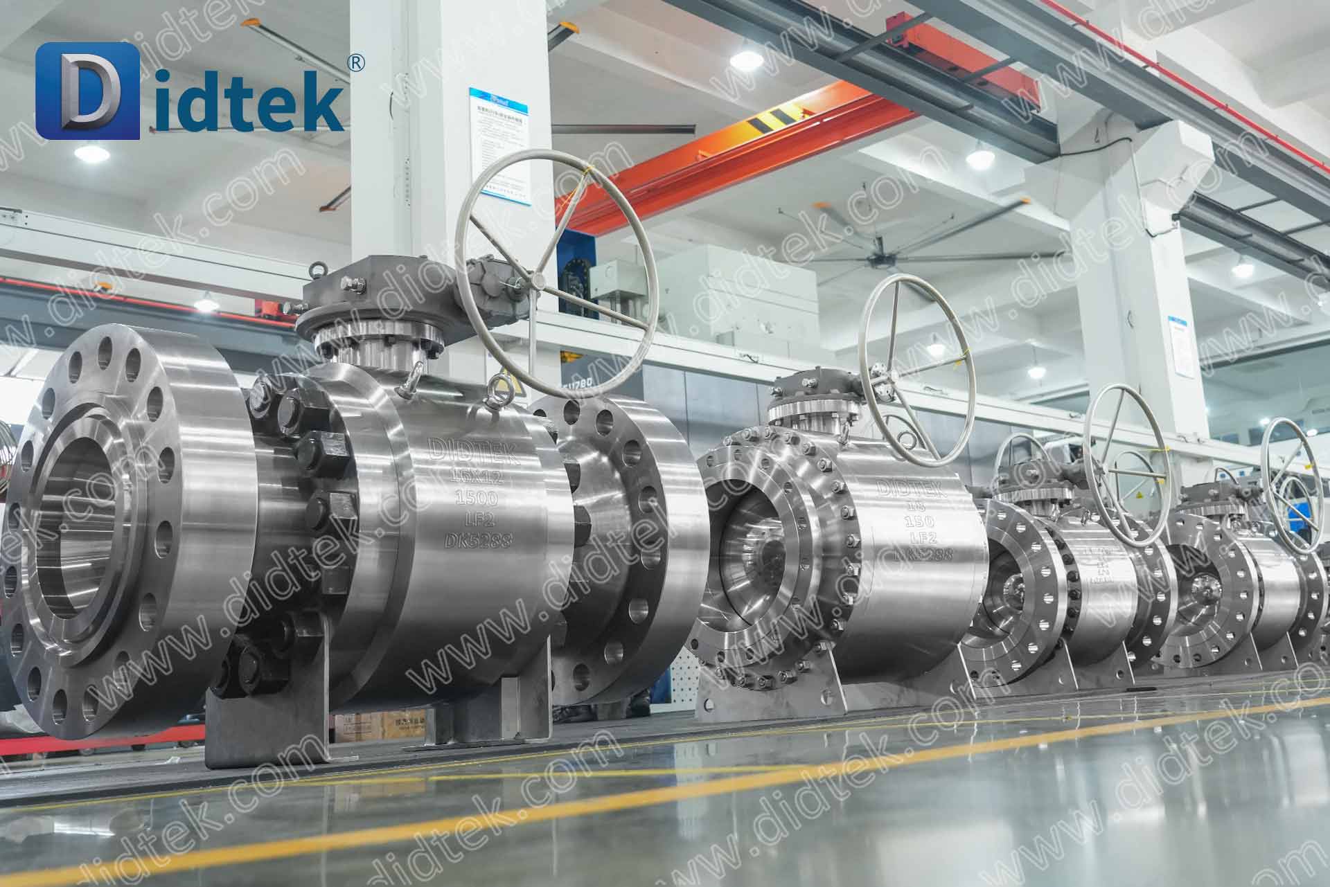 B-59 DIDTEKFTBV-Inconel 625 Overlay Lip Seal Katup Bola Tekanan Tinggi Untuk Marin
