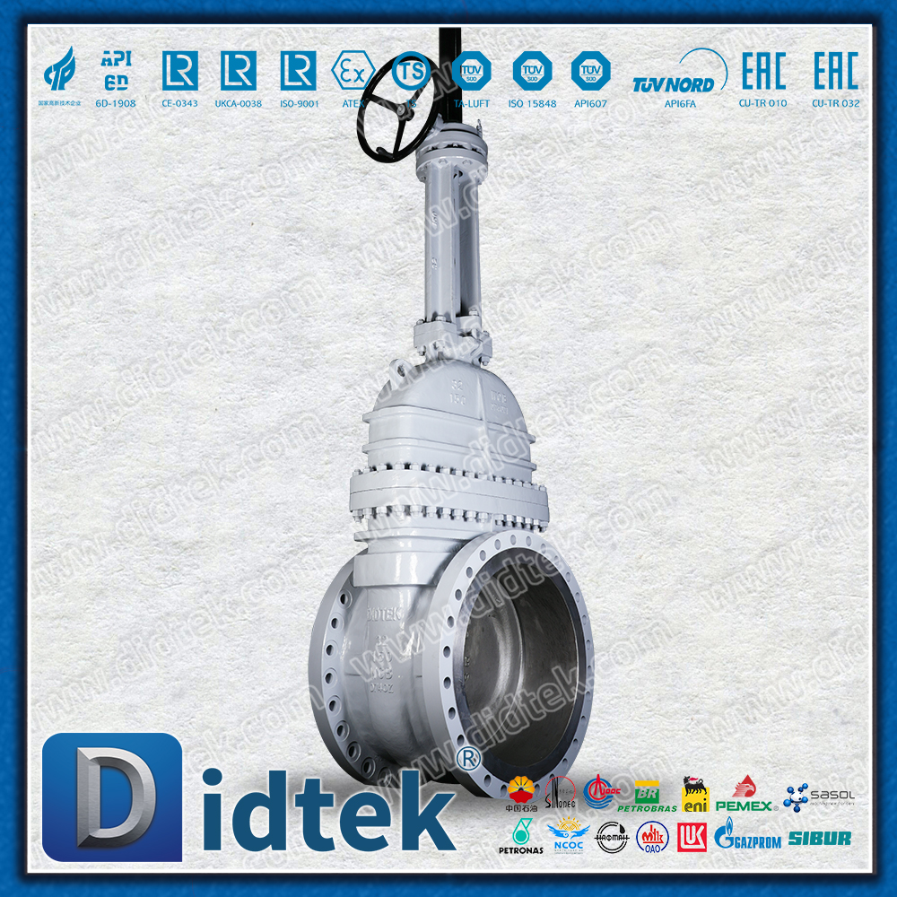 API600 Fleksibel Wedge Trim 5 Gate Valve Untuk Transportasi Minyak